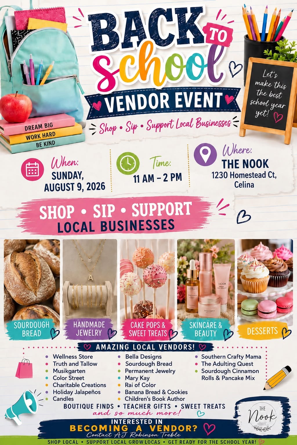 Back to School Event